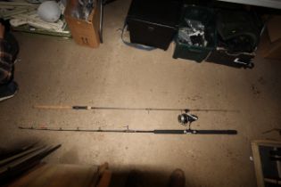 A Rovex Atlus 6ft boat rod and one other