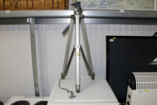 A camera tripod