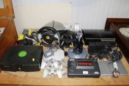 A Sega Master System 2; Sony Play Station 3 and an
