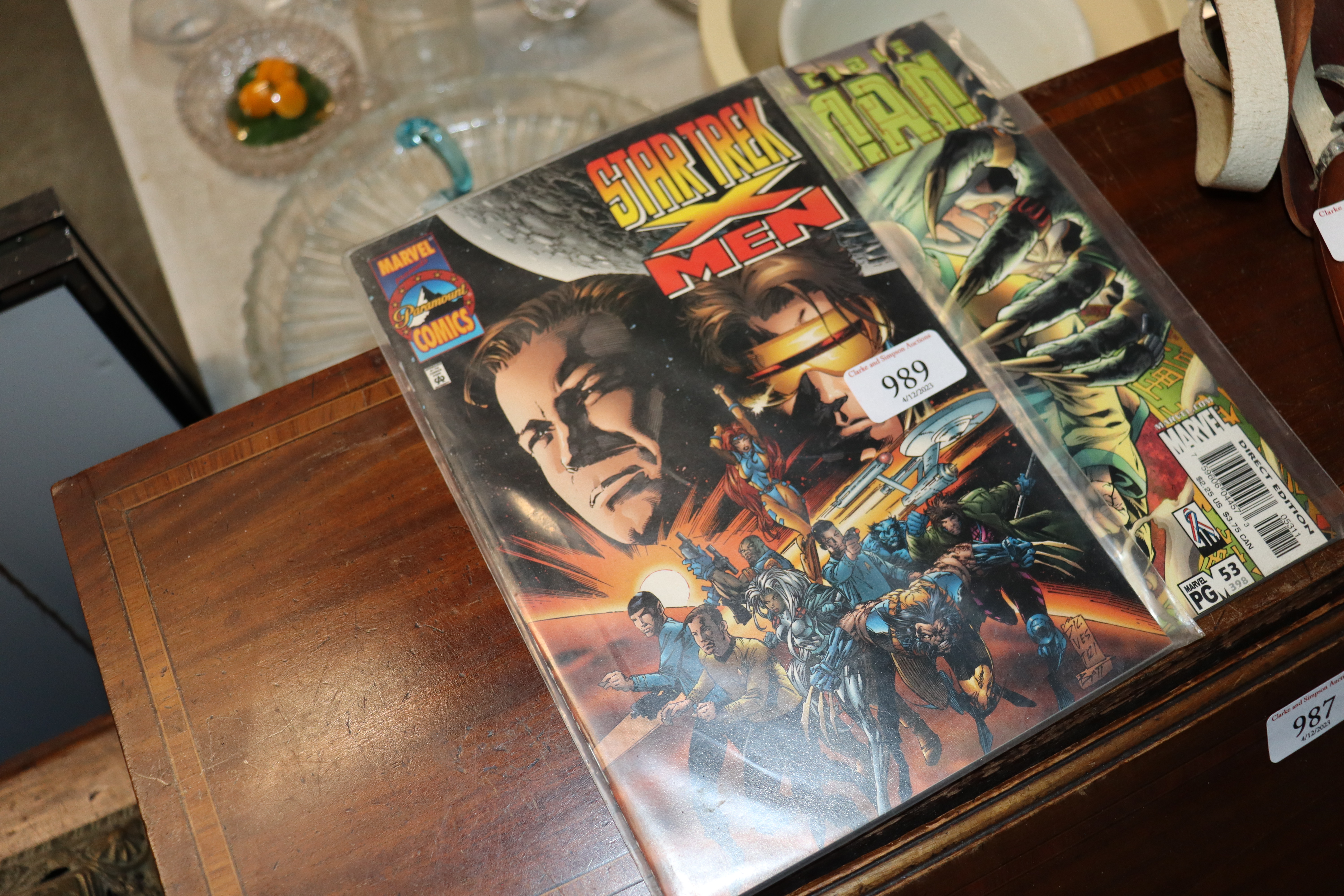 Three comic books: Nick Fury vs Shield, Star Trek - Image 2 of 3