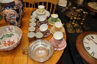 A quantity of various china to include Royal Alber