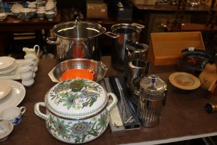 A quantity of various kitchenalia to include Portm