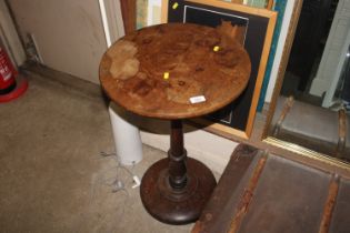A 19th Century mahogany circular occasional table