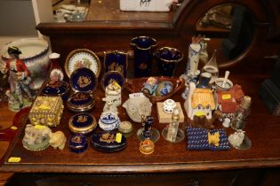 A quantity of various decorative glass and china