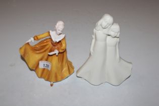 A Royal Doulton figurine "Kirsty" HN4783; and a Ro
