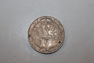 Queen Victoria two Shilling coin 1901