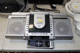 A Goodmans DAB digital radio/CD player