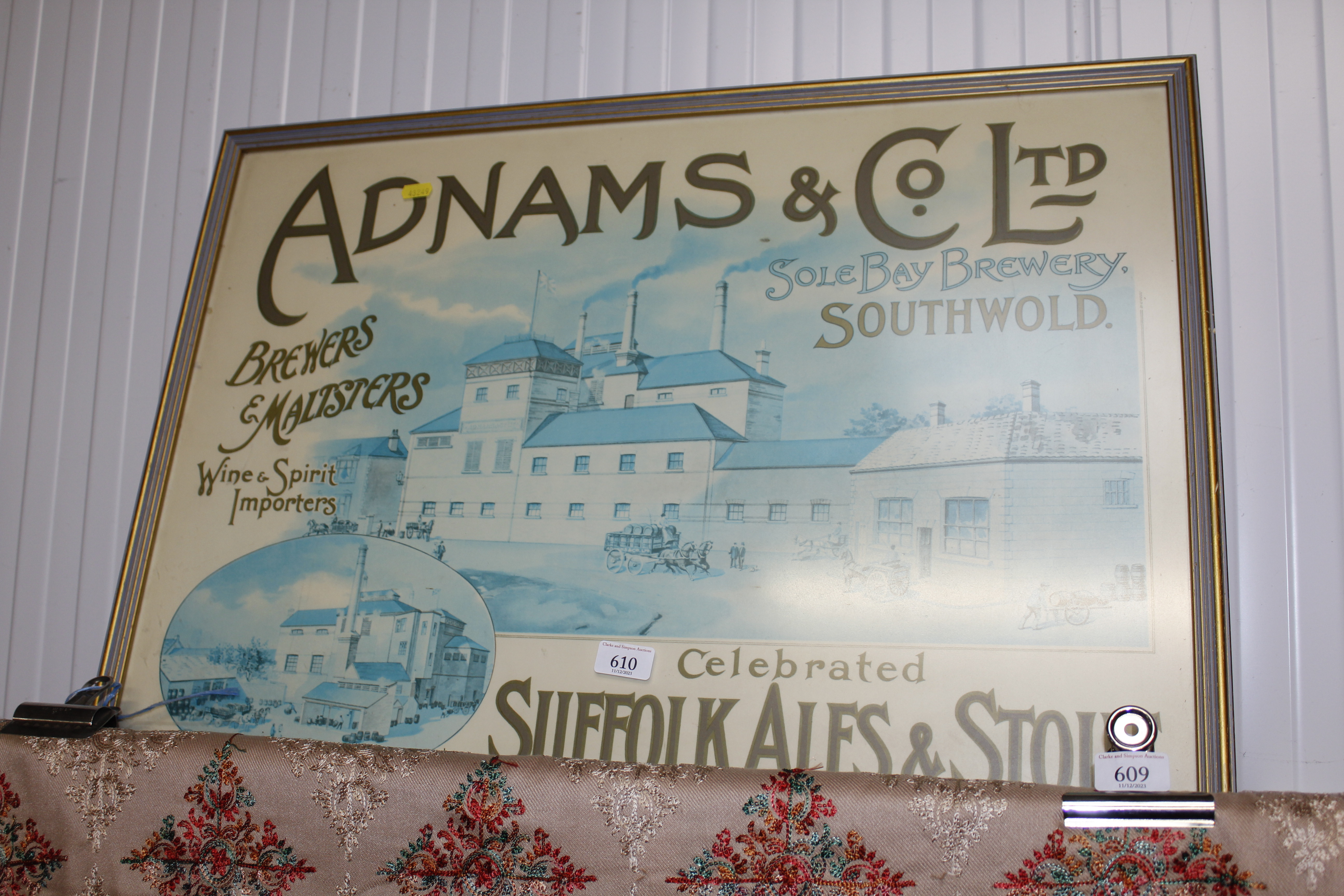 An Adnams poster