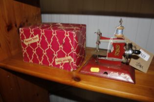 A circa 1960s Little Betty child's sewing machine