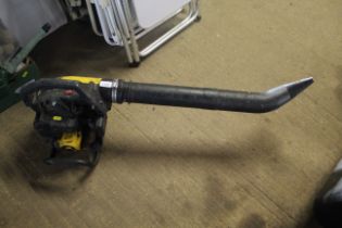 A McCullock petrol leaf blower