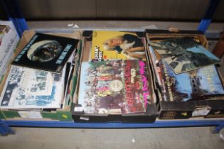 A large quantity of various LPs including Beatles