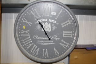 A modern wall clock