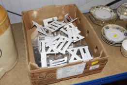 A box of clock golf numbers