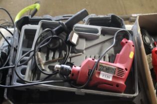 A Power Devil PDD2000CR hammer drill in plastic ca