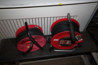 A four socket 50m extension reel and one other