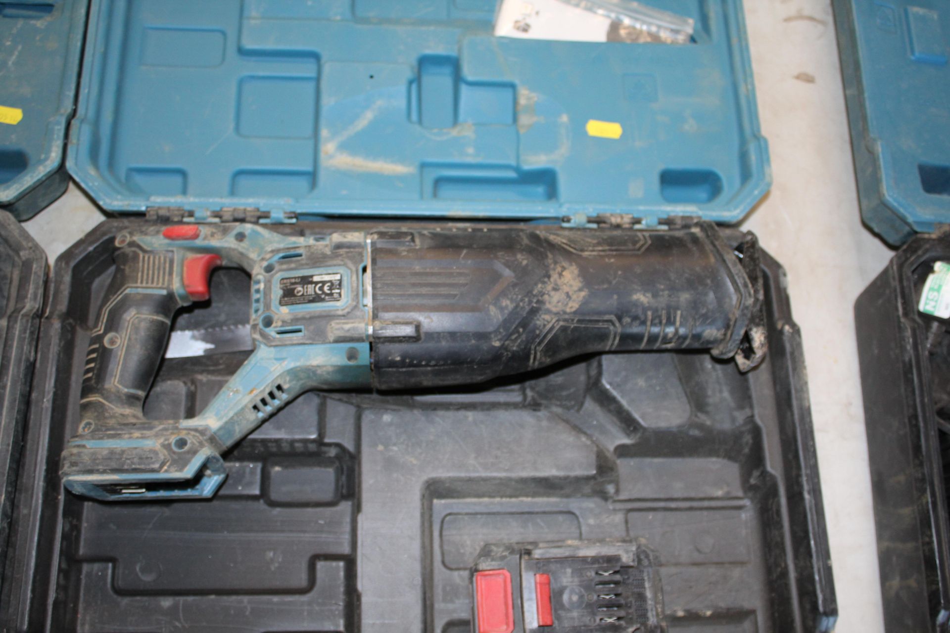 Erbauer 18v cordless reciprocating saw with a battery (no charger). V CAMPSEA ASHE - Image 2 of 3