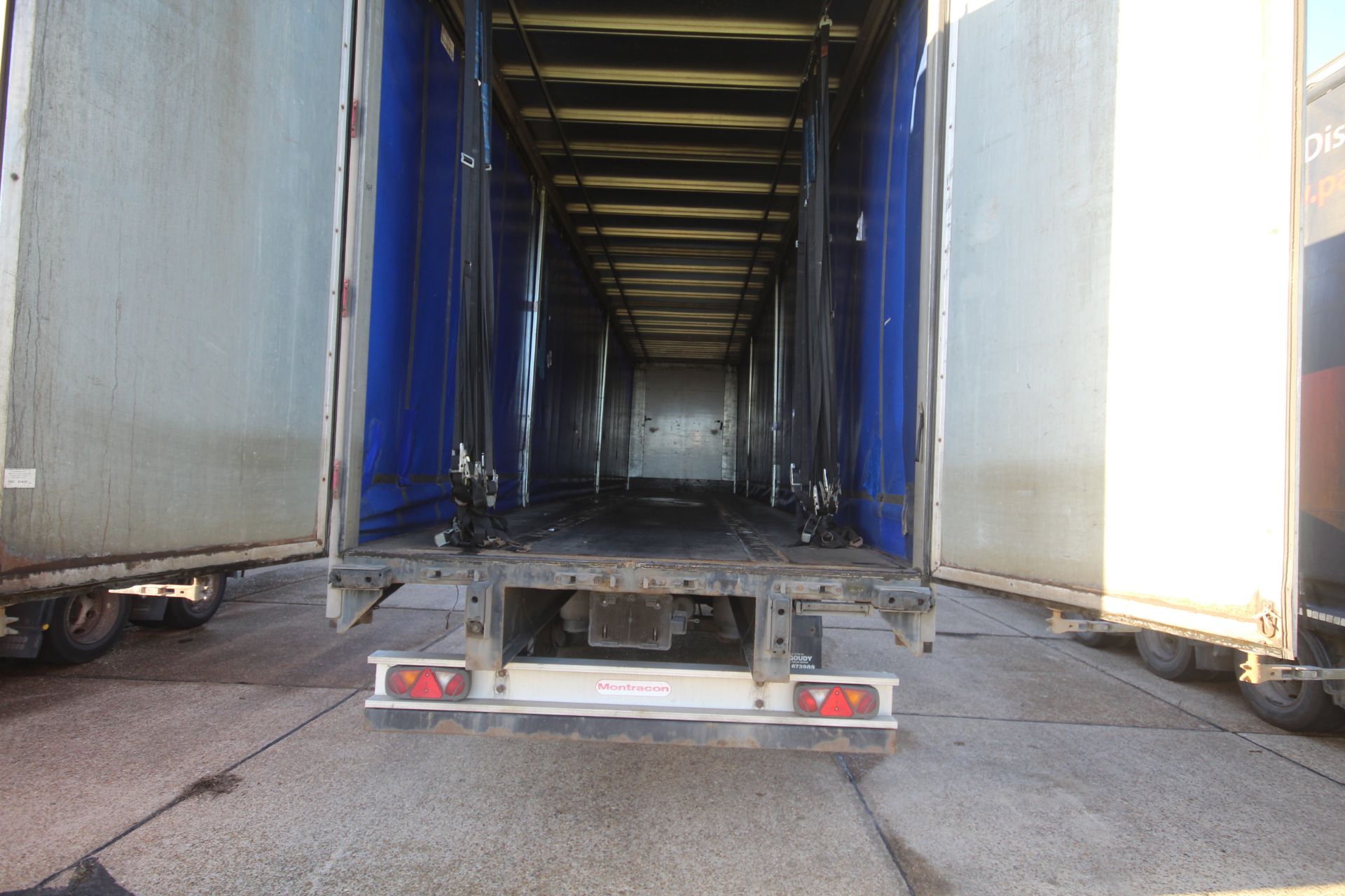 Montracon 39T 13.6m tri-axle curtain-side trailer. Registration C351364. 2013. MOT until 31/01/2024. - Image 64 of 88