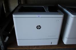 Hewlett Packard Colour Laser Jet Enterprise M554 printer (no cables). V CAMPSEA ASHE