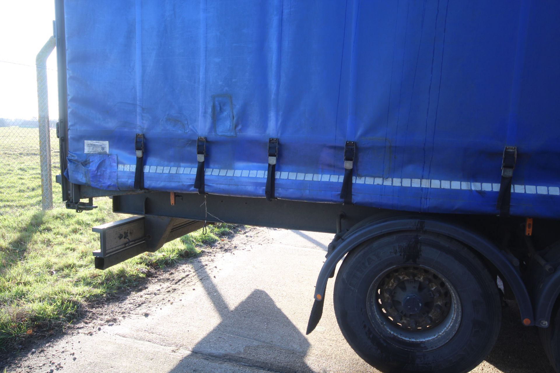 Montracon 39T 13.6m tri-axle curtain-side trailer. Registration C351369. 2013. MOT until 31/01/2024. - Image 34 of 87