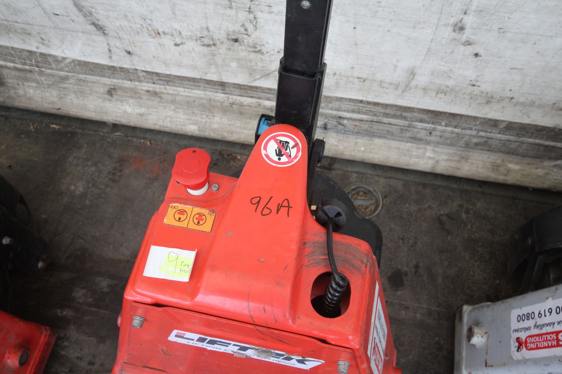 EP Equipment 1.8T electric pallet truck. 2020. With built in charger. V RENDLESHAM - Image 4 of 12