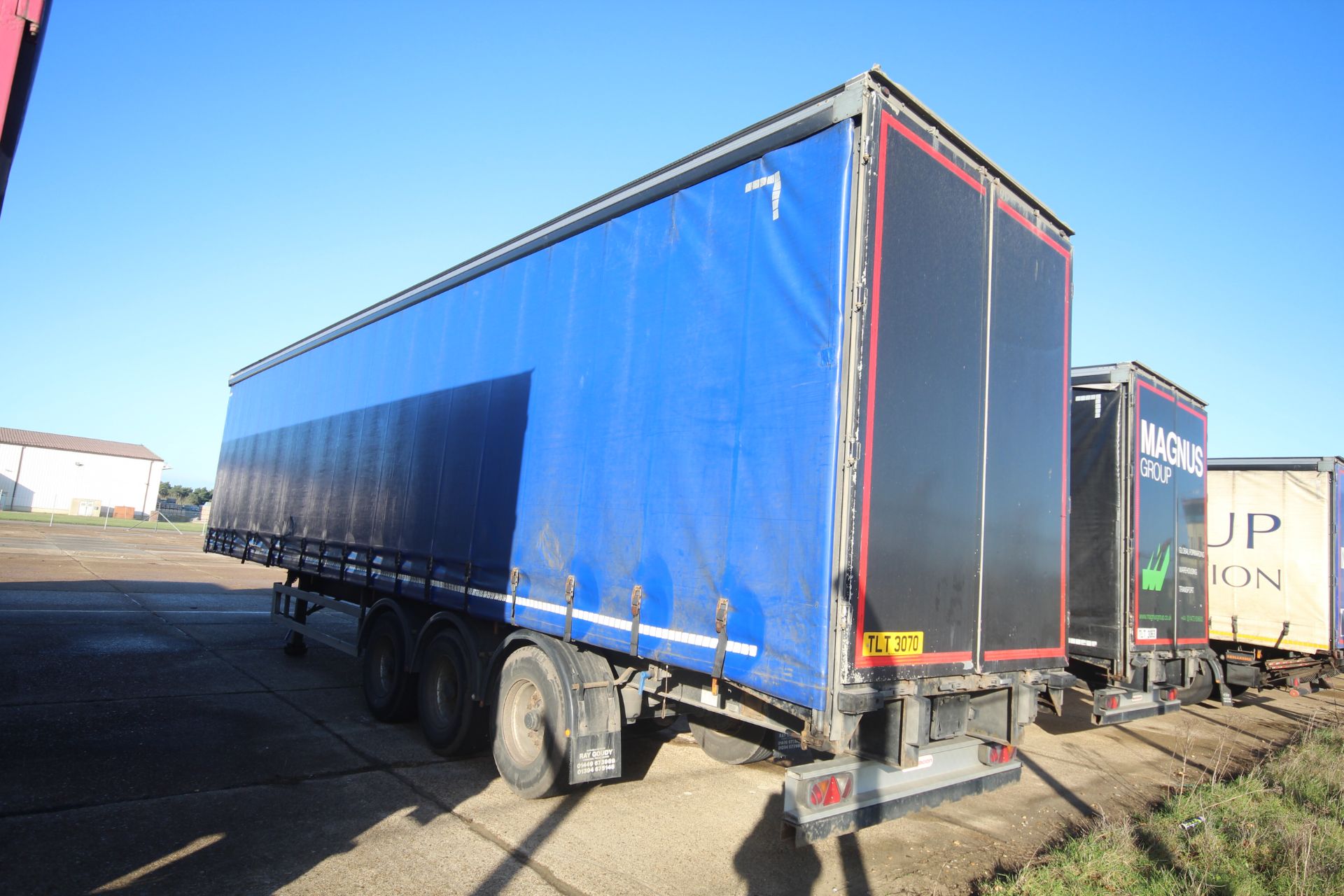 Montracon 39T 13.6m tri-axle curtain-side trailer. Registration C351369. 2013. MOT until 31/01/2024. - Image 2 of 87