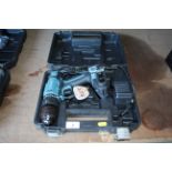 Erbauer 18v cordless drill with battery and charger in case. V CAMPSEA ASHE