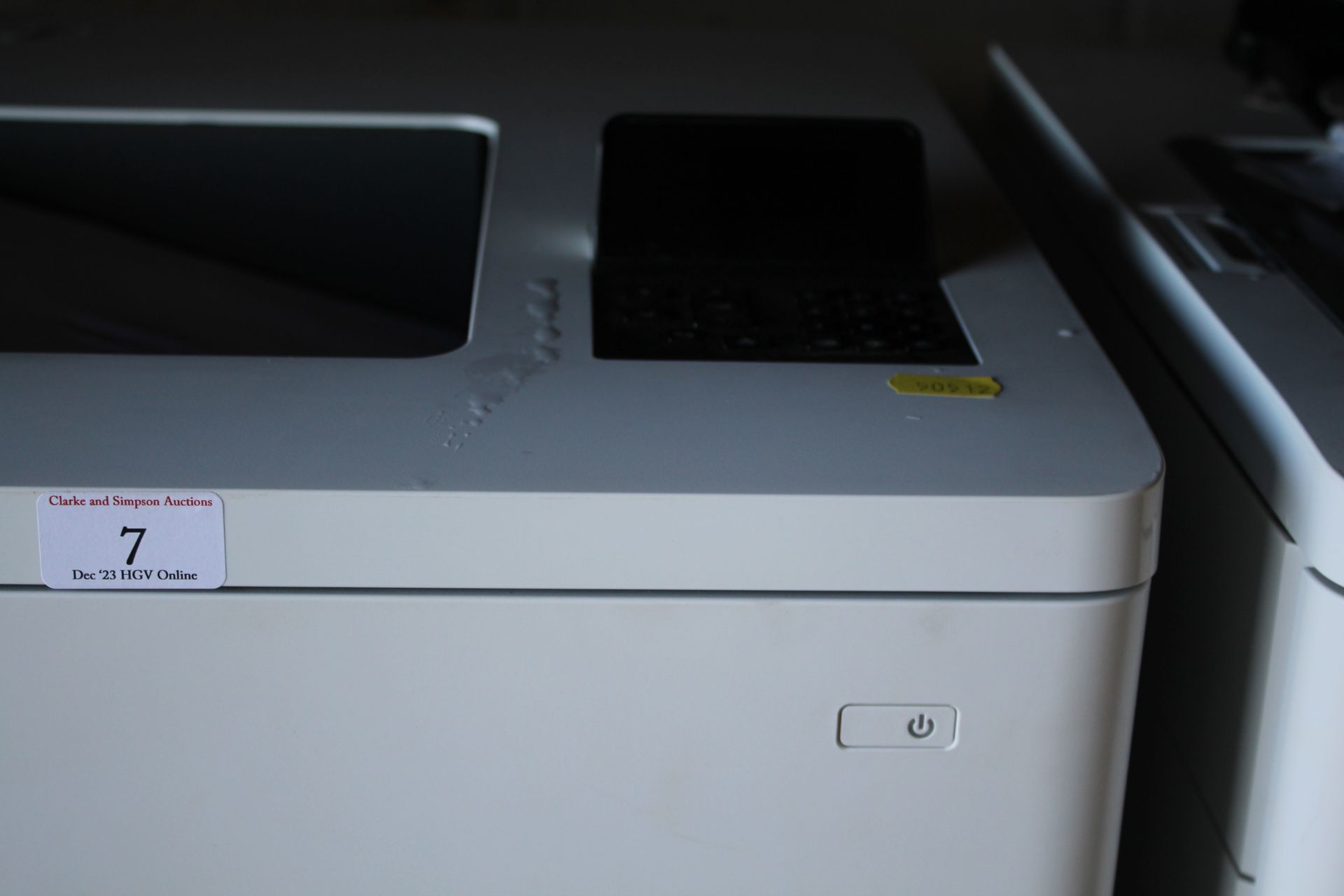 Hewlett Packard Colour Laser Jet Enterprise M553 printer (no cables). V CAMPSEA ASHE - Image 3 of 11