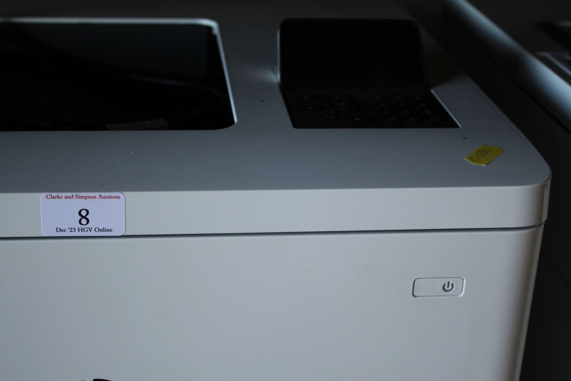 Hewlett Packard Colour Laser Jet Enterprise M553 printer (no cables). V CAMPSEA ASHE - Image 3 of 11