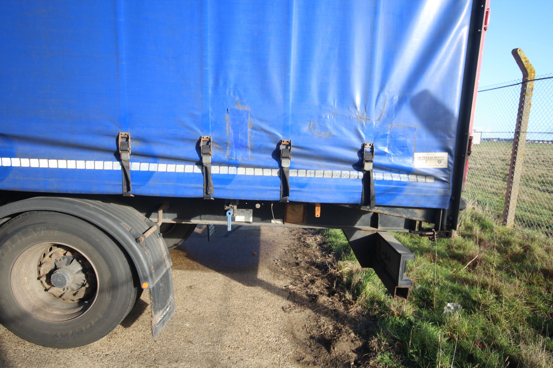 Montracon 39T 13.6m tri-axle curtain-side trailer. Registration C351362. 2013. MOT until 29/02/2024. - Image 19 of 88