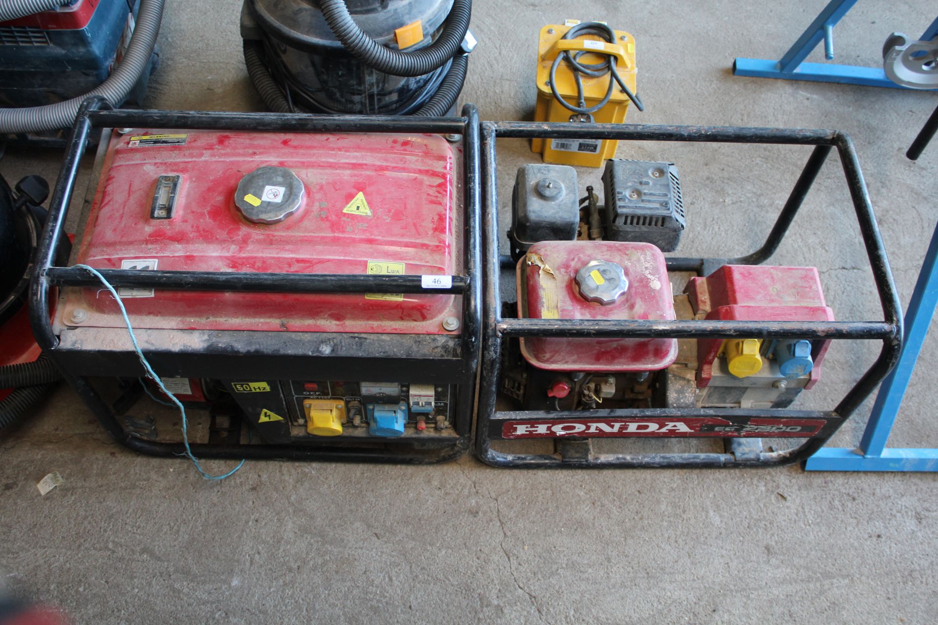 2x generators. For spares or repair. V CAMPSEA ASHE