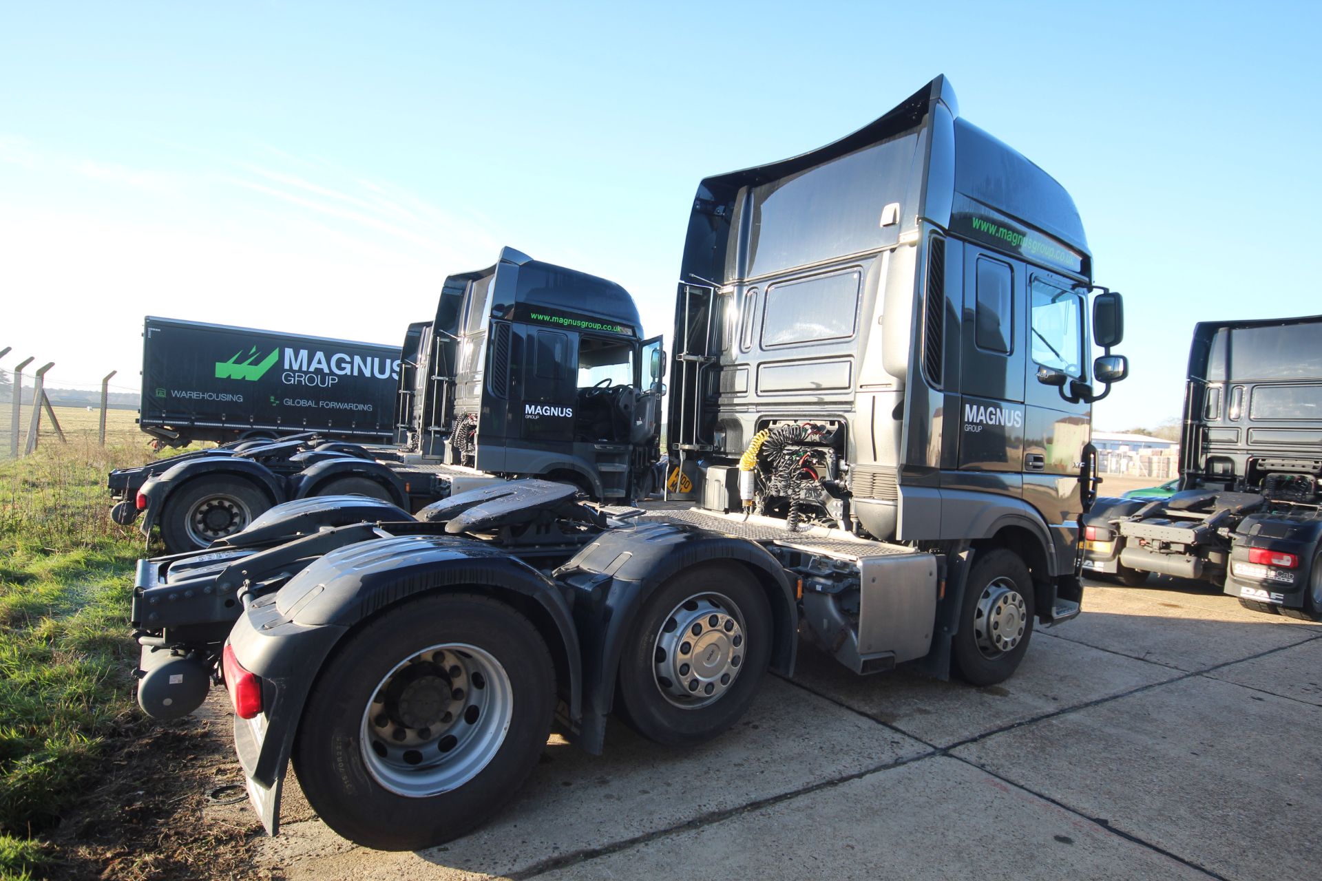 DAF XF 480 FTG 6X2 Euro 6D auto mid-lift and steer 44T unit. Registration P100 MGL. Date of first - Image 3 of 122