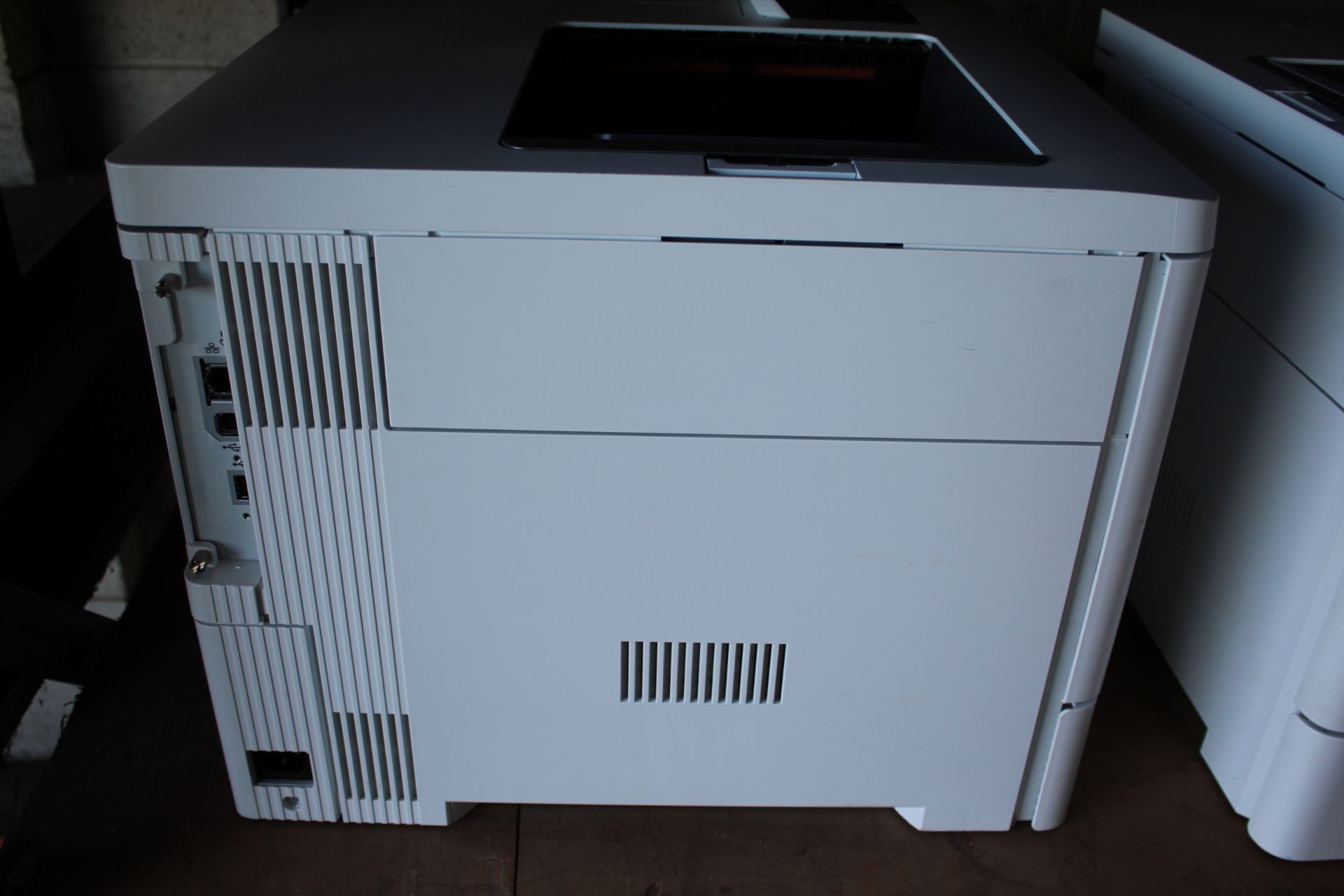 Hewlett Packard Colour Laser Jet Enterprise M554 printer (no cables). V CAMPSEA ASHE - Image 8 of 11
