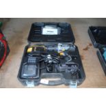 Titan 18v cordless drill, 2x batteries and charger in case. V CAMPSEA ASHE