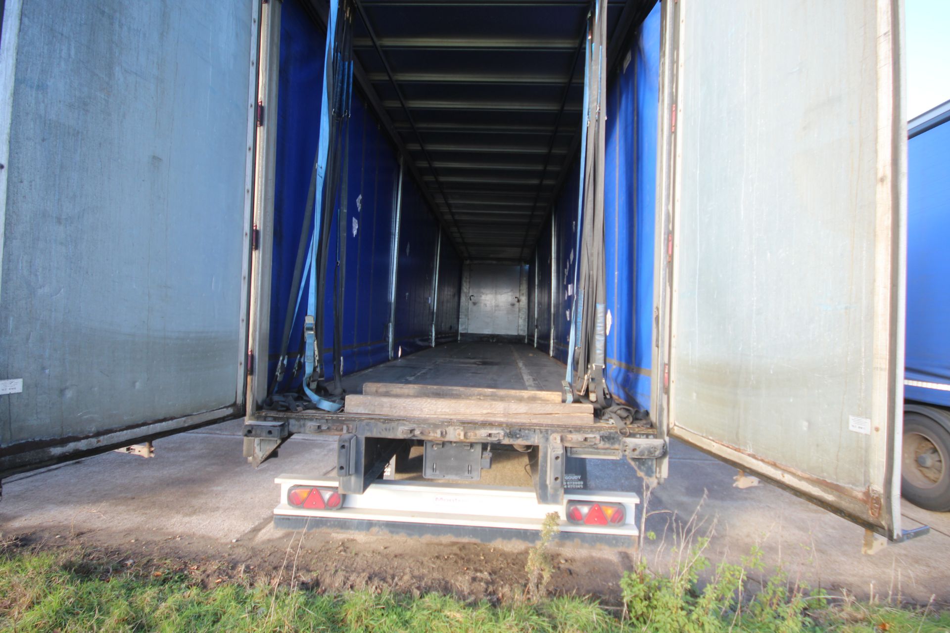 Montracon 39T 13.6m tri-axle curtain-side trailer. Registration C351371. 2013. MOT until 31/05/2024. - Image 56 of 87