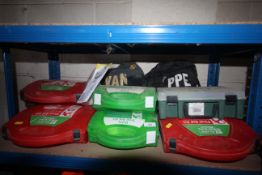 Various first aid kits, PPE kits etc. V CAMPSEA ASHE