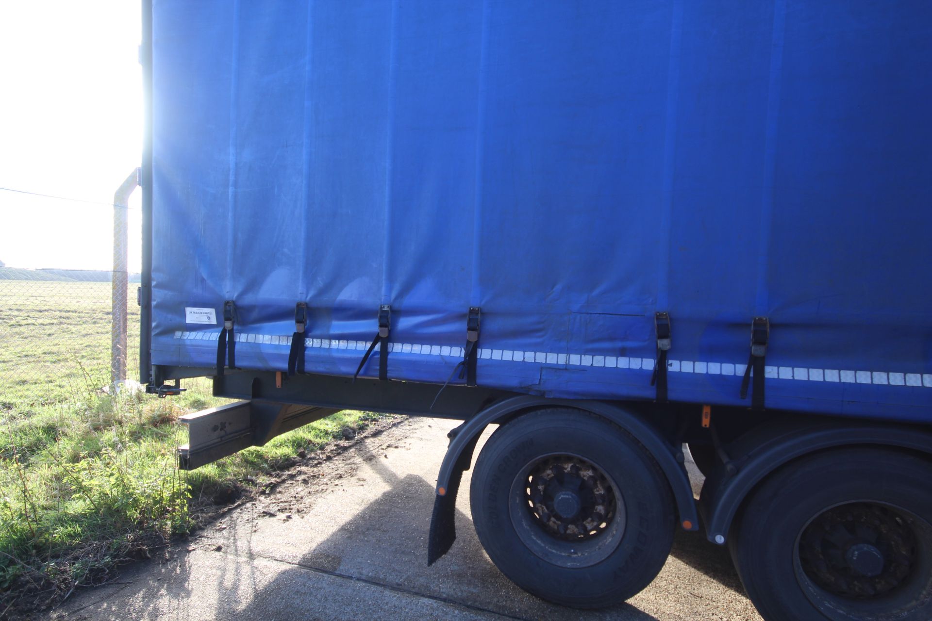 Montracon 39T 13.6m tri-axle curtain-side trailer. Registration C351371. 2013. MOT until 31/05/2024. - Image 36 of 87