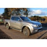 Nissan Navara NP300 Tecna auto double-cab pick-up. Registration BJ67 LXL. Date of first registration