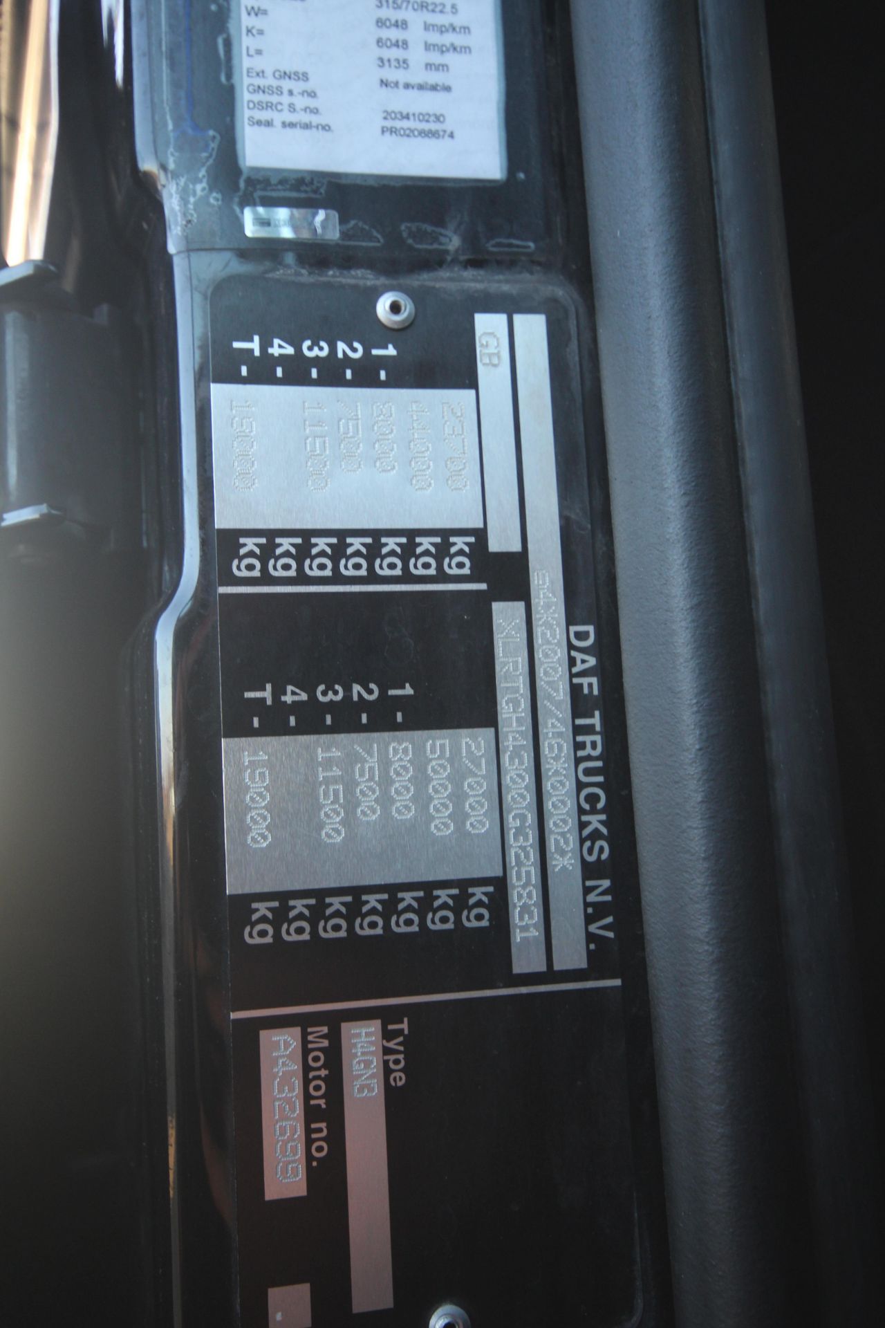 DAF XF 480 FTG 6X2 Euro 6D auto mid-lift and steer 44T unit. Registration P31 MGL. Date of first - Image 119 of 122