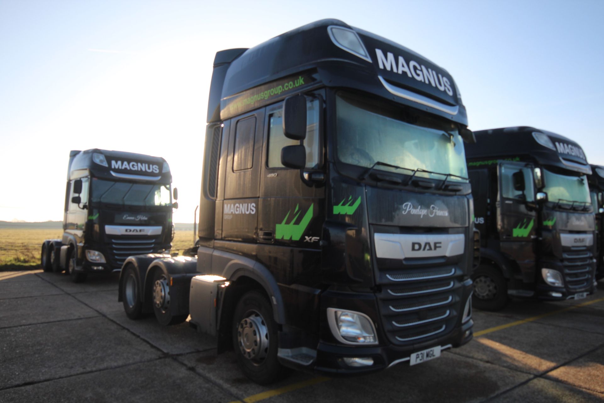 DAF XF 480 FTG 6X2 Euro 6D auto mid-lift and steer 44T unit. Registration P31 MGL. Date of first - Image 4 of 122