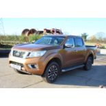 Nissan Navara NP300 manual double-cab pick-up. Registration YC16 XSY. Date of first registration