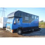 MAN 8.153 7.5T manual 4x2 horsebox. Registration N670 BJH. Date of first registration 22/07/1996.