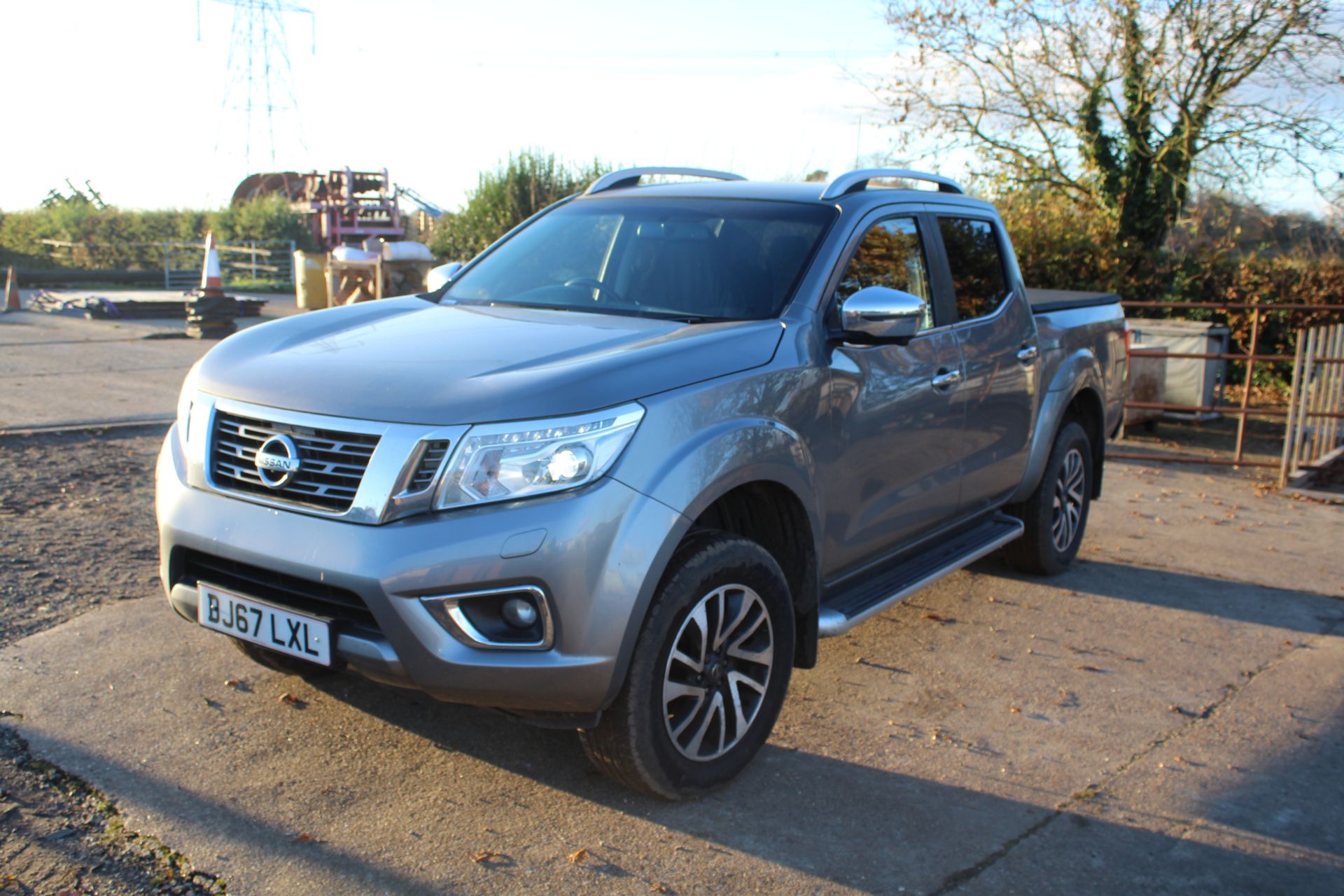 Nissan Navara NP300 Tecna auto double-cab pick-up. Registration BJ67 LXL. Date of first registration - Image 2 of 78