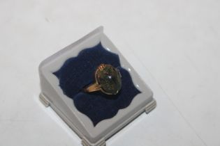 An 18ct gold scarab beetle ring, approx. total wei
