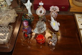 A quantity of Art Glass to include "Wonders of the