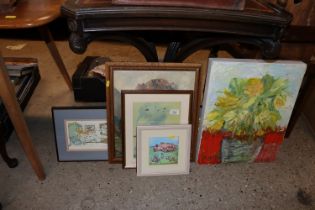 A quantity of various pictures and prints to inclu