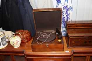 A Columbia gramophone - sold as a collector's item