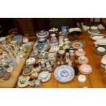A large quantity of various china to include vario