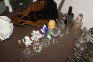 Various china including Royal Winton Beehive sugar