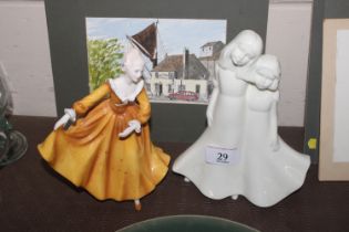 A Royal Doulton figurine "Kirsty" HN4783; and a Ro