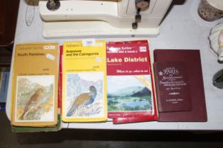 A collection of various Ordnance Survey maps etc.